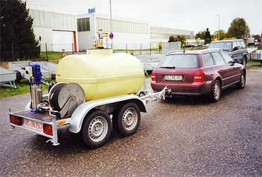 Mobile Wasserversorgung