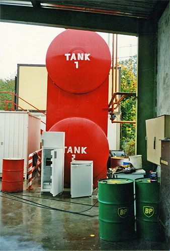 Oberirdische Lagerung