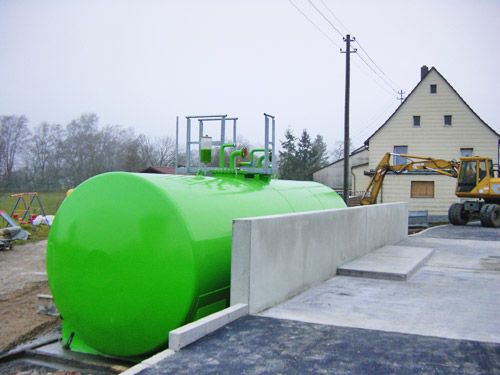 Mannlose Diesel-/Bio-Diesel-Tankanlage