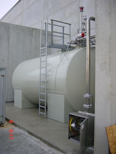 Methanol-Tankanlagen