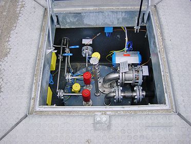 Methanoltankanlage für Härtereien