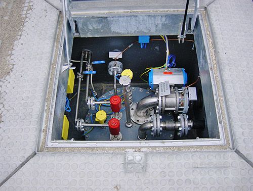 Methanol-Tankanlagen
