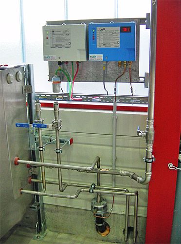 Methanoltankanlage für Härtereien