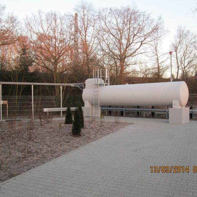 Methanol-Tankanlagen