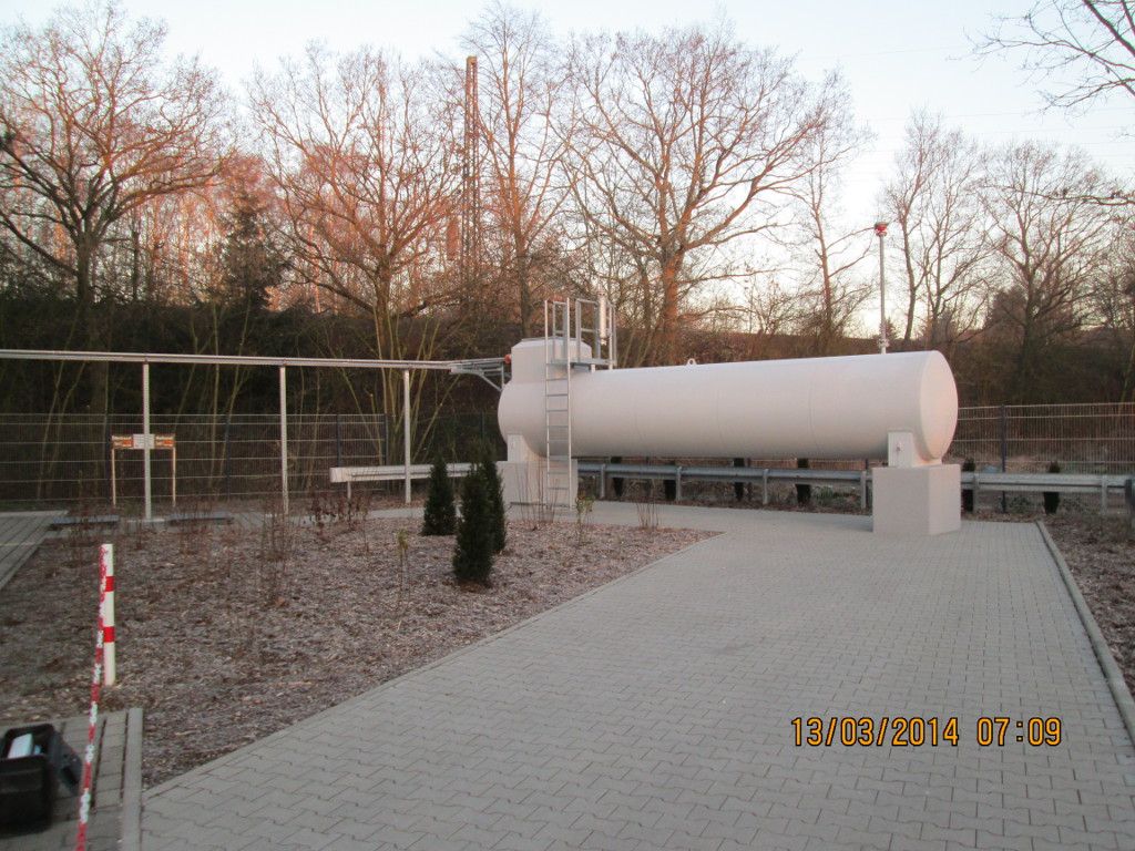 Methanol-Tankanlagen