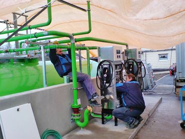Mannlose Diesel-/Bio-Diesel-Tankanlage