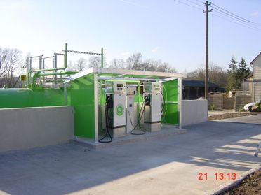Tankstellenkomplettbau