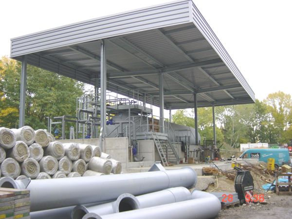 Tanklager für Heizölversorgung Müllverbrennungsanlage