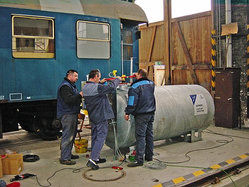 Schmutzwassertank