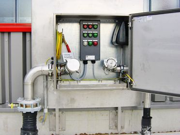 Methanol-Tankanlagen