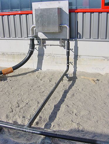 Methanoltankanlage für Härtereien