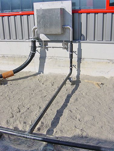 Methanoltankanlage für Härtereien