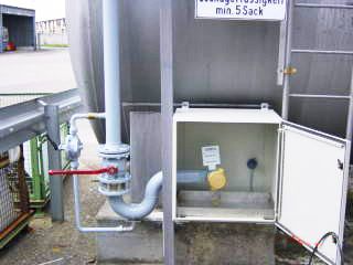 Fernbefüllung: oberirdischer Heizöltank