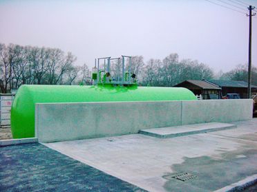Mannlose Diesel-/Bio-Diesel-Tankanlage